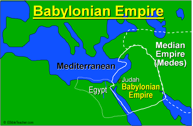 map of Babylonian Empire