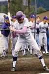 baseball player at bat