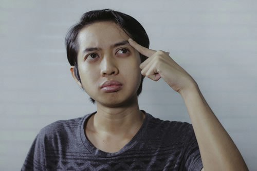 man confused about the chronological order of the Bible